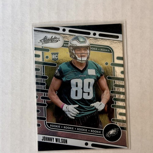 2024 Panini Absolute Rookies #196 Johnny Wilson Philadelphia Eagles card new