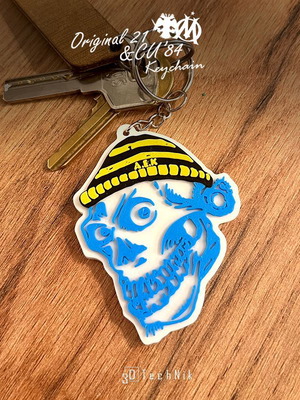 AEK Original21 & Marseille CU'84 Keychain new, 3D printed