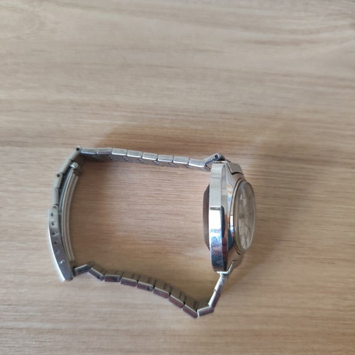 Seiko Automatic watch model 2205-7010 used, silver dial, 17 jewels