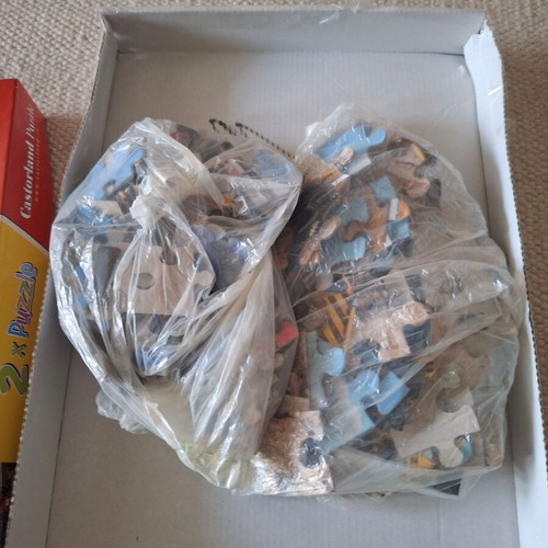 Puzzle Bulldozers used, complete, 4+