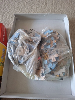 Puzzle Bulldozers used, complete, 4+