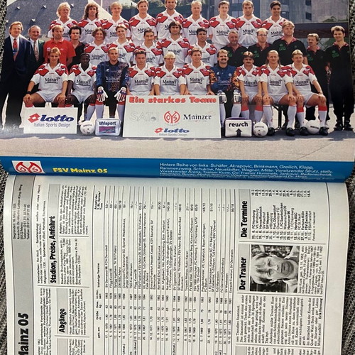 KICKER Annual Almanac 1994-1995 with 208 Pages, Bundesliga