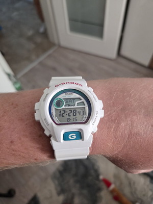 Casio G-Shock GLX 6900-7 white watch