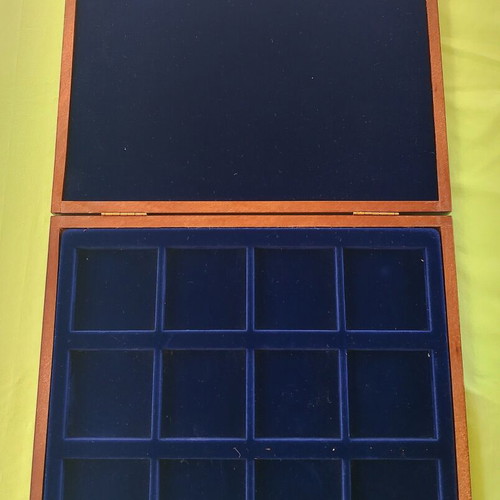 Coin cases used, pack of 5 for euro and coin storage