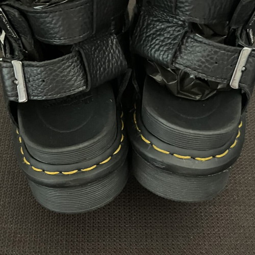 Dr Martens Olson leather sandals women's size 39, black