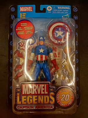 Marvel Legends 20th Anniversary Series 1 Captain America Action Figure 15 cm new