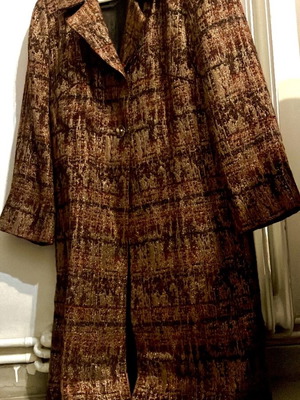 Women's handmade coat new, medium to large size