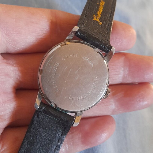 Marten vintage mechanical wristwatch used, 17 rubies, 1940s-50s