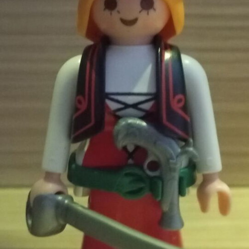 Playmobil Woman Revolution of 1821 like new, custom