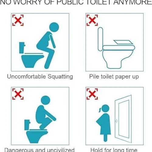 Disposable toilet seat cover new, pack of 20 pieces