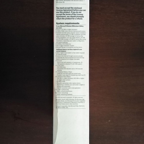 Windows Me Millennium Upgrade English Retail