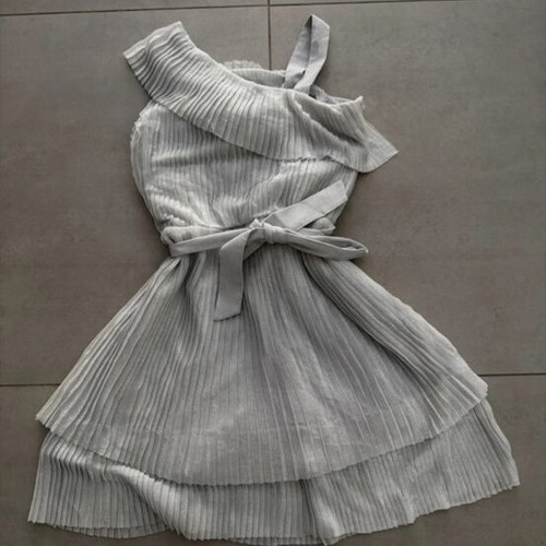 Mayoral girls' dress, grey, size 164-166 cm, age 16