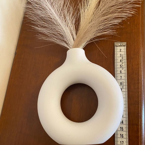 Decorative vase modern, brand new, made of waterproof plastic
