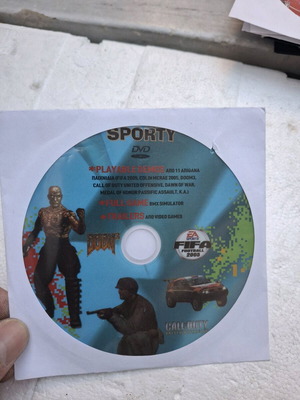 Sporty DVD Games like new, various PC games
