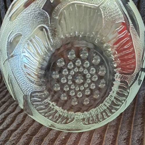 Glass fruit bowl like new
