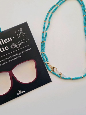 Turquoise glasses chain like new