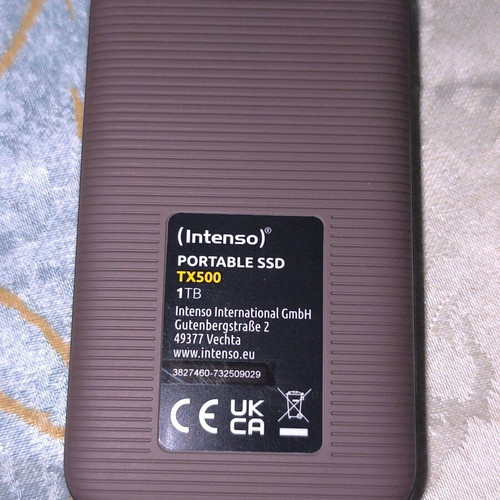 Intenso TX500 1TB NVMe φορητός SSD καινούριος