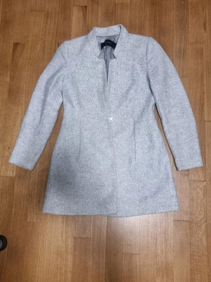 Zara Basic women's coat gray size M like new