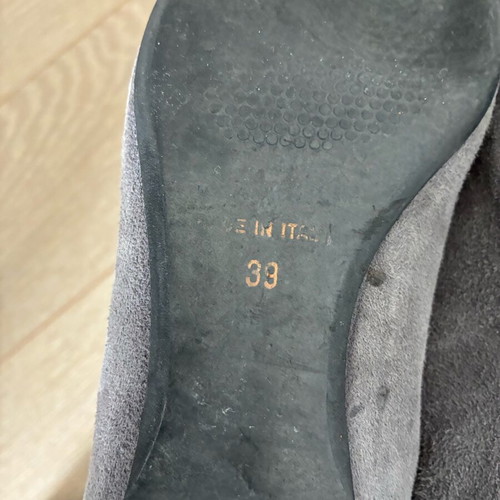 Feng Shoe used ballerinas, pack of 2 pairs, size 39, grey and black