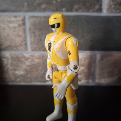 Power Rangers Yellow Ranger used figure from the '90s