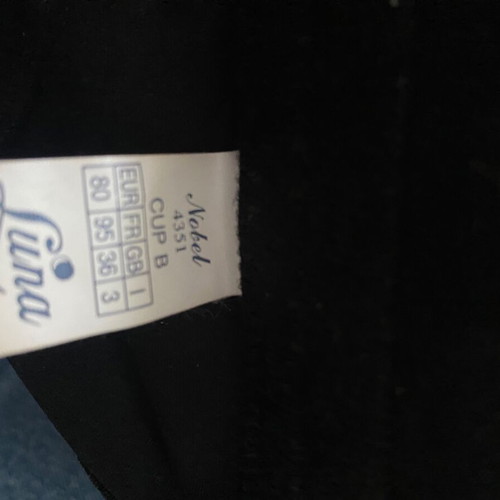 Luna medium bustier used, black