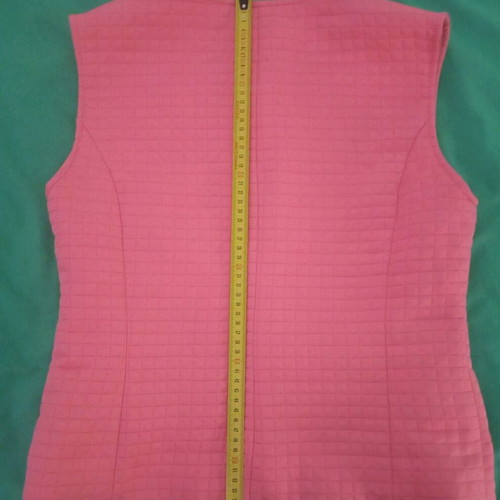 London Fog pink quilted vest medium like new