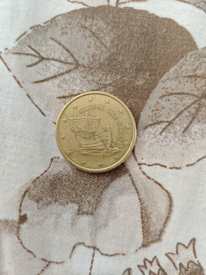 50 Cent Euro Coin Cyprus 2012 used, Ship of Kyrenia
