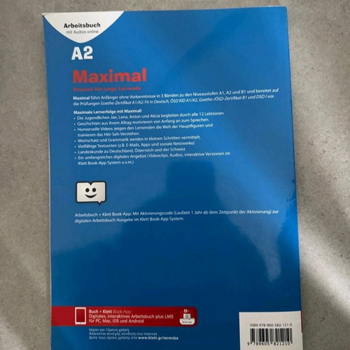 Maximal Arbeitsbuch new
