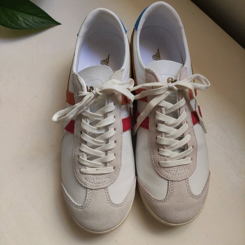 Gola Bullet Trident trainers sneakers like new, size 40, white multicolor
