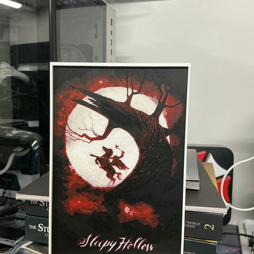 Sleepy Hollow decorative plaque new, PLA material