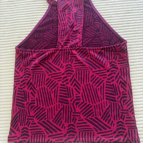 Zara Trafaluc top like new, pink pattern, size L
