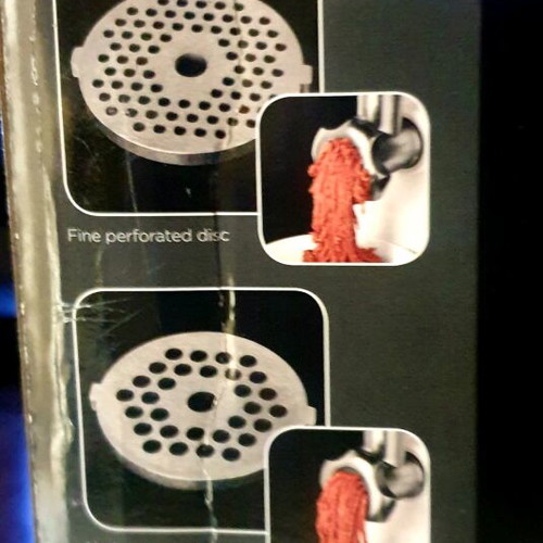 Electric meat mincer new