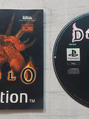 Diablo PlayStation (PS1) used, PAL no box