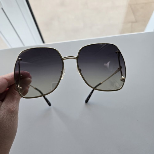 Salvatore Ferragamo sunglasses new, gold color