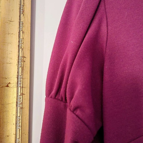 Guy Laroche dress used, purple-burgundy, medium size