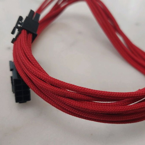 Sleeved computer power supply cables for graphics card SATA like new