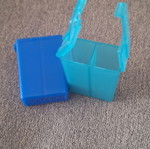 Mini containers for salt and pepper Tupperware new