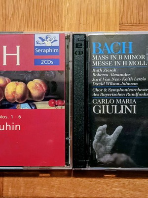 Bach 2 CD set new, classical music