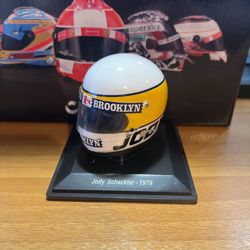 Jody Scheckter 1979 helmet new from Ferrari collection