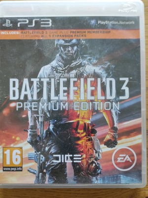Battlefield 3 Premium Edition PS3 used action game