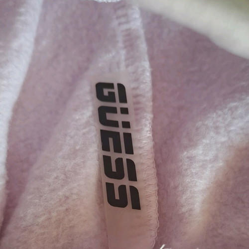 Guess women's jogger pink like new, organic cotton, size S