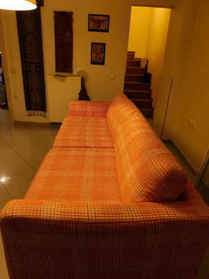 Ikea double sofa bed like new with removable washable cover
