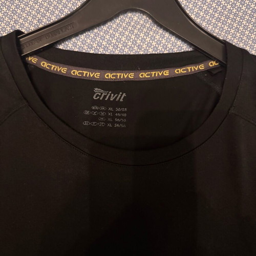 Dry fit T-shirt μεταχειρισμένο, μαύρο, μέγεθος XL