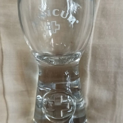Zwack Unicum Shot Glass like new, authentic collectible