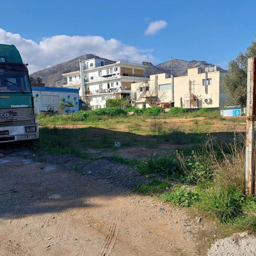 Land 453 sqm buildable inside plan in Nea Makri with mountain view