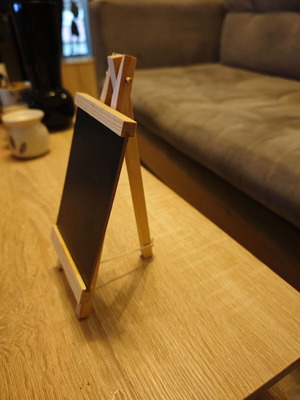 Table decorative blackboard like new