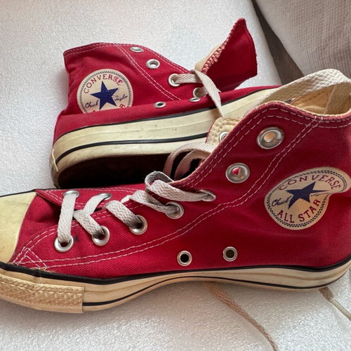 All Star Converse red size 38 used sneakers