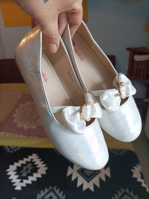 Ballerina shoes used, size 33, girls'