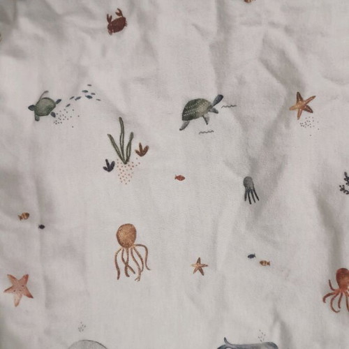 Baby sheets like new, size 60×120 with elastic