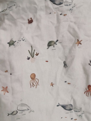 Baby sheets like new, size 60×120 with elastic